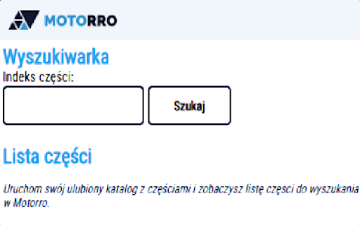 Motorro  from Chrome web store to be run with OffiDocs Chromium online