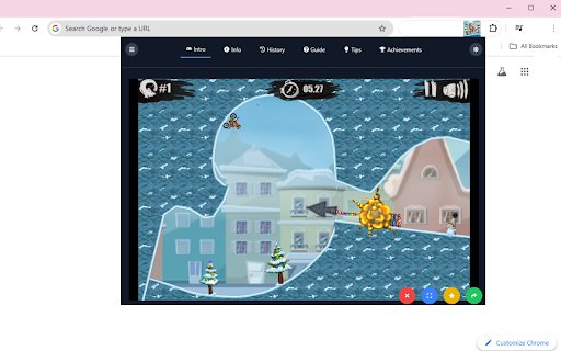 Moto X3M Winter Bike Race Game  from Chrome web store to be run with OffiDocs Chromium online