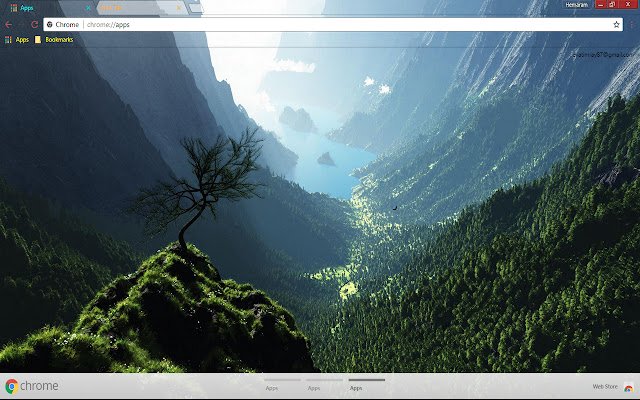 Mountain Nature River Tree aus dem Chrome-Webshop, der mit OffiDocs Chromium online betrieben werden soll