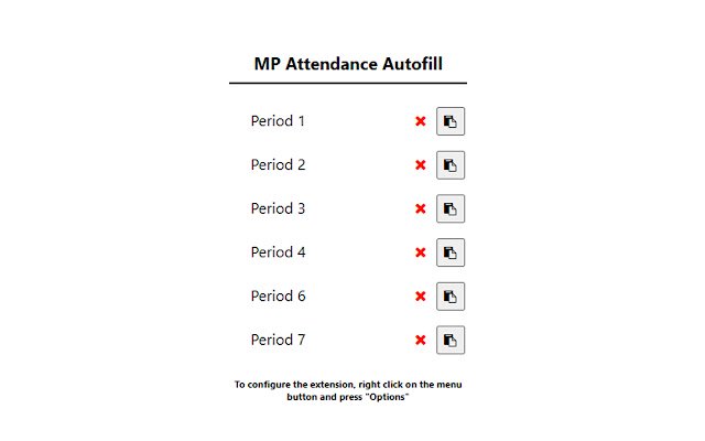 Mountain Pointe Attendance Autofill  from Chrome web store to be run with OffiDocs Chromium online