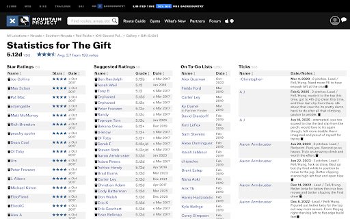 Mountain Project Stats Enhanced  from Chrome web store to be run with OffiDocs Chromium online