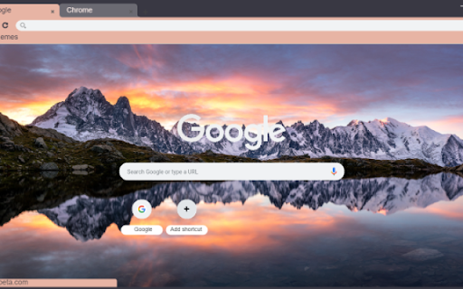 Mountain Reflection in Lake  from Chrome web store to be run with OffiDocs Chromium online