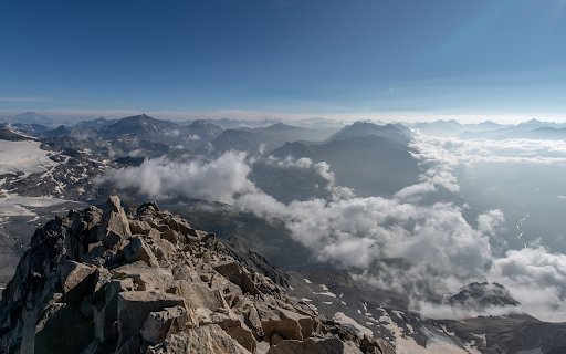 Mountains and Clouds  from Chrome web store to be run with OffiDocs Chromium online