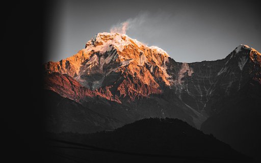 Mountains and forests and smog  from Chrome web store to be run with OffiDocs Chromium online