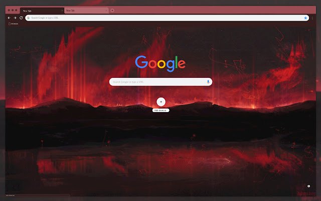 Горы в темноте из интернет-магазина Chrome будут работать с OffiDocs Chromium онлайн