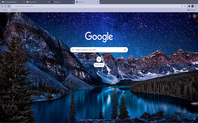 Mount Scenery HD Wallpaper Theme aus dem Chrome Web Store zur Ausführung mit OffiDocs Chromium online