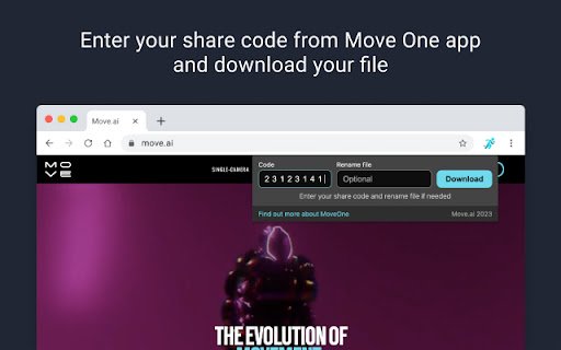 Move One Downloader  from Chrome web store to be run with OffiDocs Chromium online
