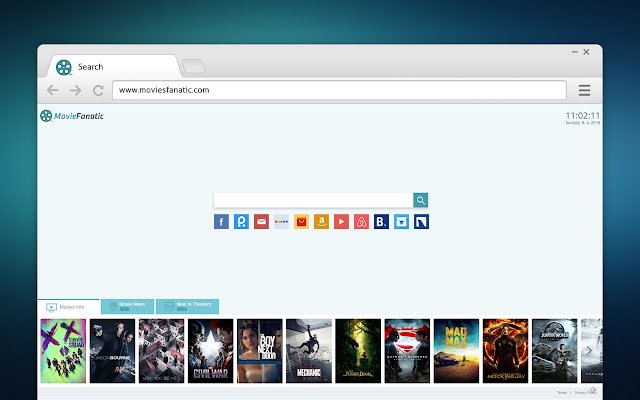 MoviesFanatic  from Chrome web store to be run with OffiDocs Chromium online