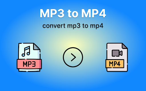 MP3 to MP4  from Chrome web store to be run with OffiDocs Chromium online