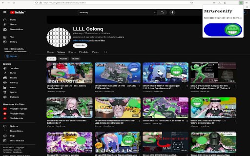 MrGreenify  from Chrome web store to be run with OffiDocs Chromium online