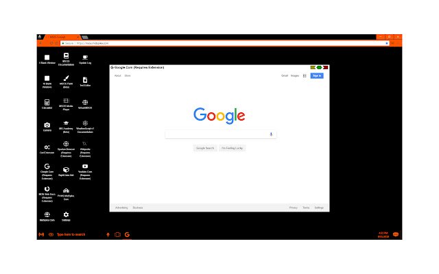MSOS X Frame Buster  from Chrome web store to be run with OffiDocs Chromium online