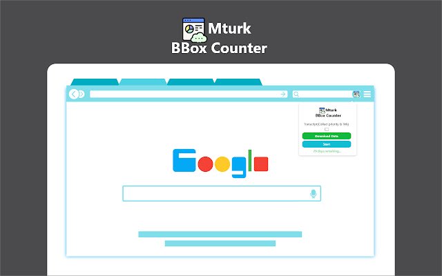 OffiDocs Chromium 온라인과 함께 실행되는 Chrome 웹 스토어의 Mturk BBox 카운터(자동)
