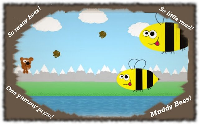 Muddy Bees dal negozio web di Chrome verrà eseguito con OffiDocs Chromium online