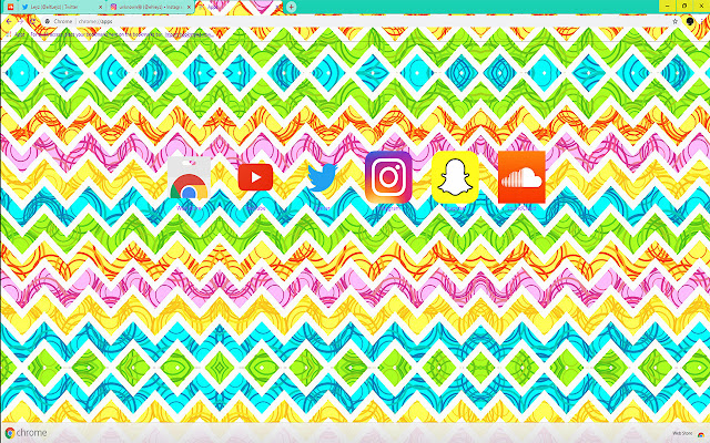 Multicolors Chevrons *Geometry, Digital Art* mula sa Chrome web store na tatakbo sa OffiDocs Chromium online