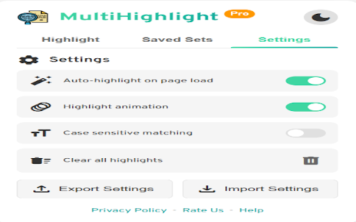 Multi Highlight  from Chrome web store to be run with OffiDocs Chromium online