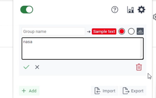 Multi Highlight Hub  from Chrome web store to be run with OffiDocs Chromium online