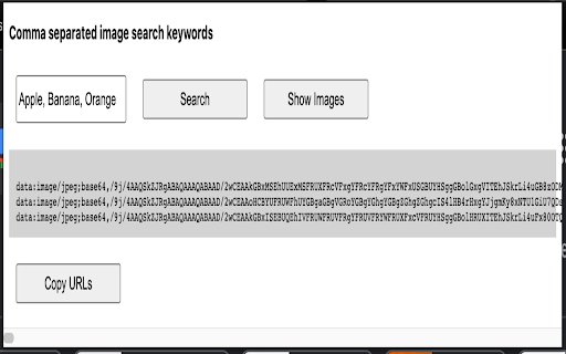 Multiple Image Search  from Chrome web store to be run with OffiDocs Chromium online