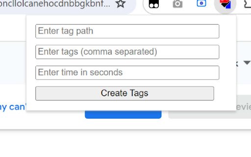 Multitag Creator  from Chrome web store to be run with OffiDocs Chromium online