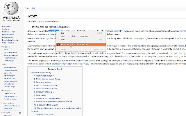 Multitran search (French)  from Chrome web store to be run with OffiDocs Chromium online