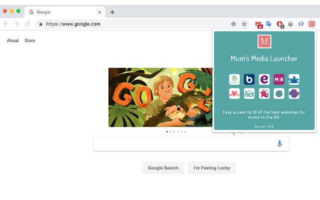 Mums Media Launcher  from Chrome web store to be run with OffiDocs Chromium online