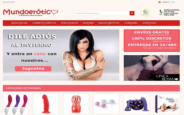 Mundoerotico з веб-магазину Chrome, який буде працювати з OffiDocs Chromium онлайн