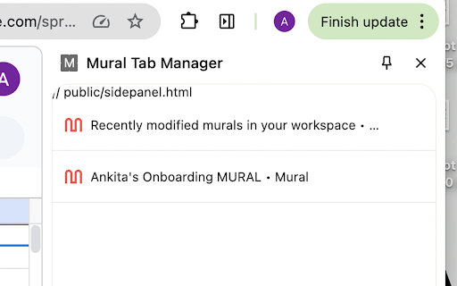 Mural Tab Manager from Chrome web store to be run with OffiDocs Chromium online Mural Tab Manager from Chrome web store to be run with OffiDocs Chromium online
