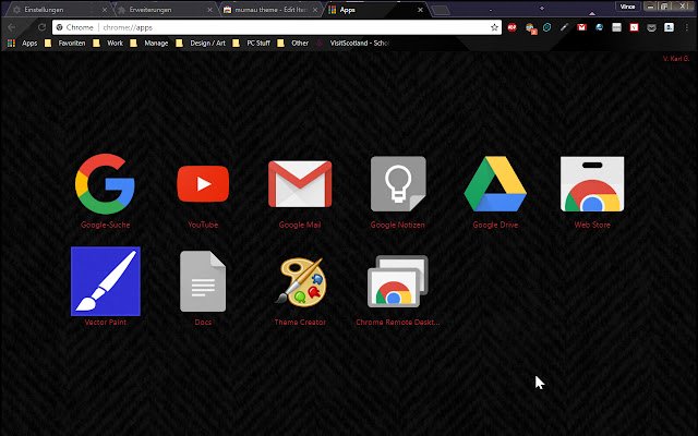 murnauer theme  from Chrome web store to be run with OffiDocs Chromium online