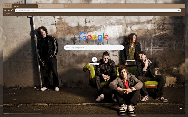Musicians at the wall  from Chrome web store to be run with OffiDocs Chromium online