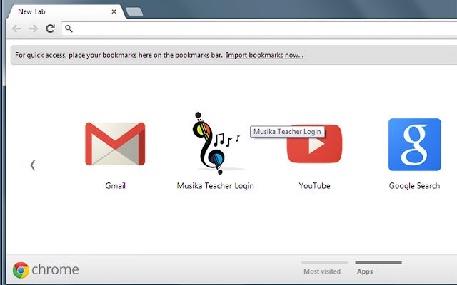অনলাইনে OffiDocs Chromium দিয়ে চালানোর জন্য Chrome ওয়েব স্টোর থেকে সঙ্গীত শিক্ষক লগইন করুন