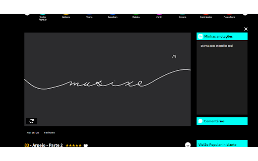 Musixe Controls  from Chrome web store to be run with OffiDocs Chromium online