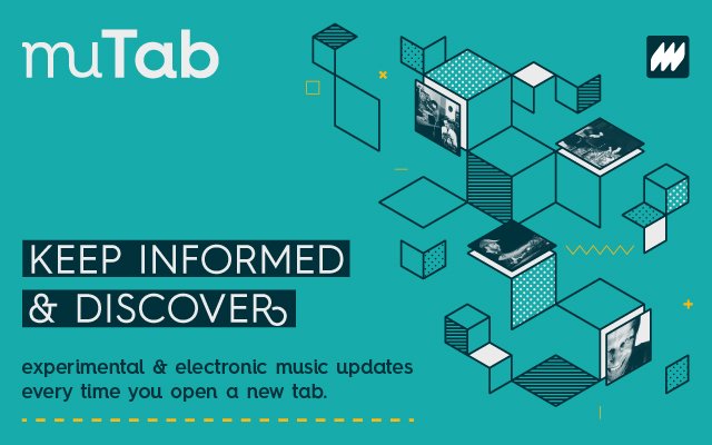 Chrome web mağazasından MuTab Music Inspiration, OffiDocs Chromium çevrimiçi ile çalıştırılacak