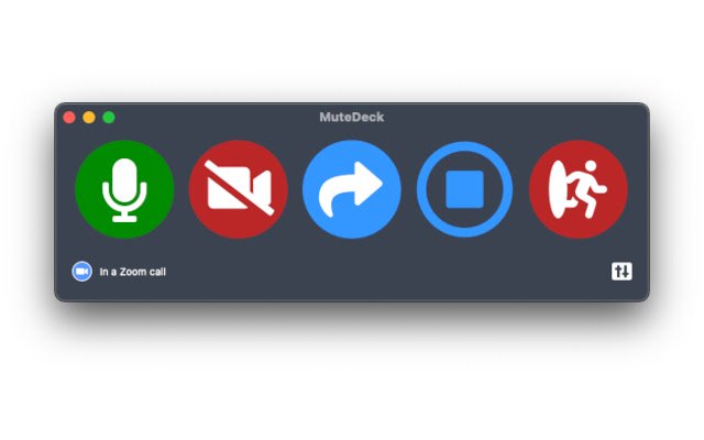 MuteDeck Google Meet Extension  from Chrome web store to be run with OffiDocs Chromium online