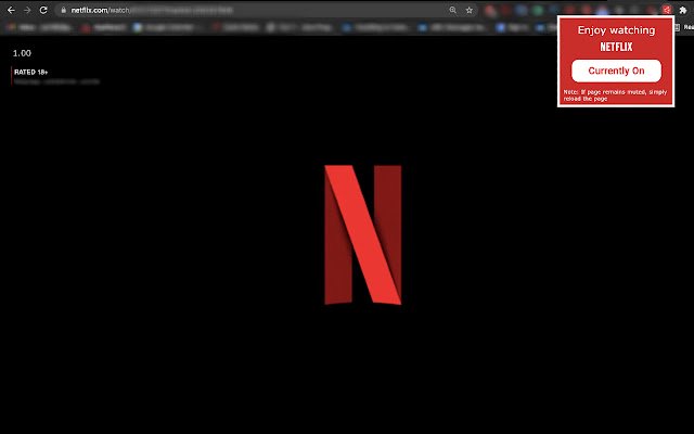 ক্রোম ওয়েব স্টোর থেকে Netflix স্টার্টআপ সাউন্ড টা দম মিউট করুন যা OffiDocs Chromium অনলাইনে চালানো হবে
