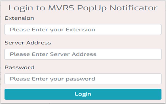 MVRS PopUp Notificator từ cửa hàng Chrome trực tuyến sẽ được chạy với OffiDocs Chromium trực tuyến
