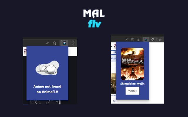 Tautan MyAnimeList AnimeFLV dari toko web Chrome untuk dijalankan dengan OffiDocs Chromium online