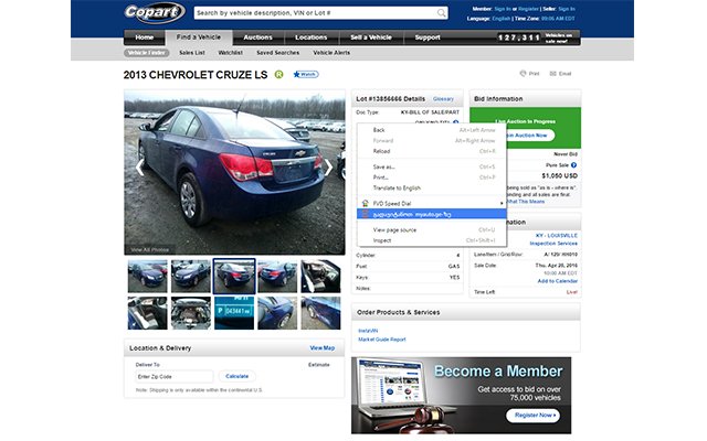 La extensión de cromo MyAuto.ge de Chrome web store se ejecutará con OffiDocs Chromium en línea