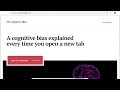 My Cognitive Bias із веб-магазину Chrome, який буде працювати за допомогою OffiDocs Chromium онлайн