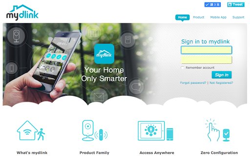 mydlink services plugin  from Chrome web store to be run with OffiDocs Chromium online
