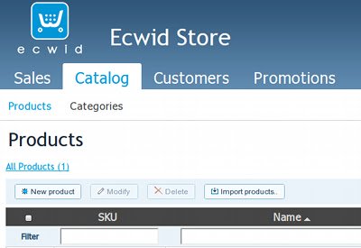 My Ecwid  from Chrome web store to be run with OffiDocs Chromium online