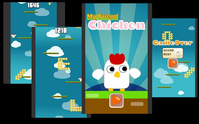 My Friend Chicken dal negozio web di Chrome può essere eseguito con OffiDocs Chromium online