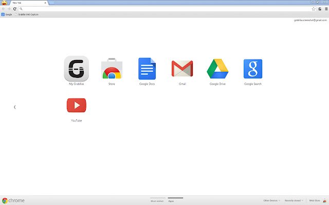 לוח My Grabillas History מחנות האינטרנט של Chrome שיופעל עם OffiDocs Chromium באינטרנט