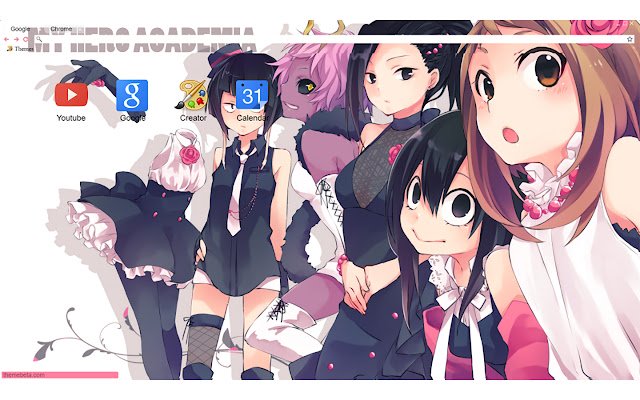 My Hero Academia Boku No Girls 1920x1080 来自 Chrome 网上商店，将与 OffiDocs Chromium 在线运行