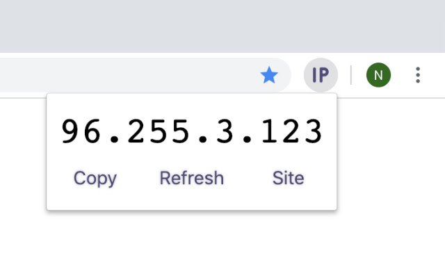 My IP by IP4.Life  from Chrome web store to be run with OffiDocs Chromium online