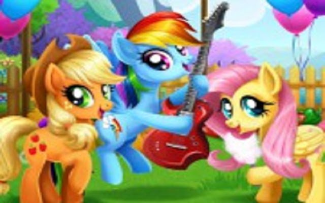 My Little Pony Farm Fest din magazinul web Chrome va fi desfășurat online cu OffiDocs Chromium