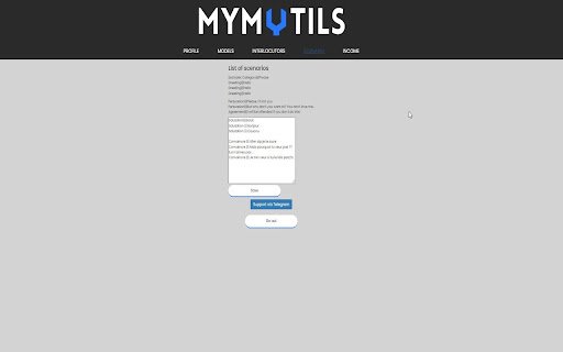 MymUtils  from Chrome web store to be run with OffiDocs Chromium online