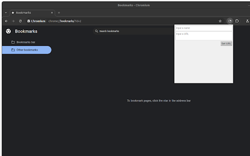 myNewTab  from Chrome web store to be run with OffiDocs Chromium online