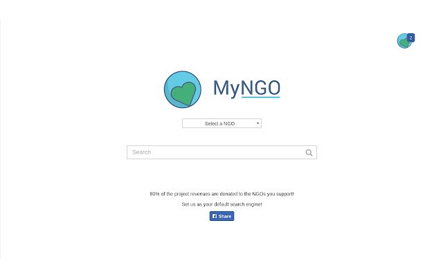 MyNGO Support your favorite NGOs!  from Chrome web store to be run with OffiDocs Chromium online