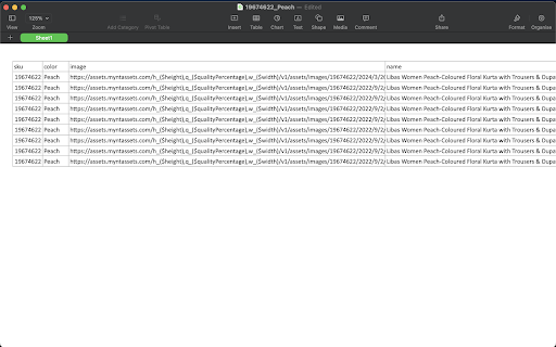 Myntra Images Downloader  from Chrome web store to be run with OffiDocs Chromium online