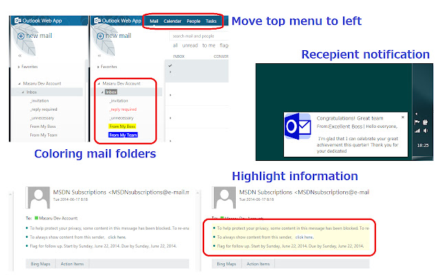 MyOWA:Mail  from Chrome web store to be run with OffiDocs Chromium online