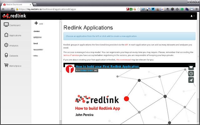 my.redlink.io  from Chrome web store to be run with OffiDocs Chromium online